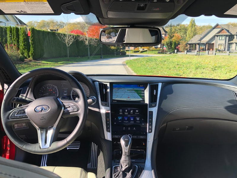 Q60 driver cockpit