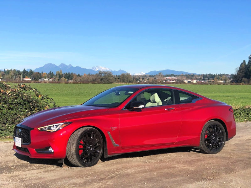 Infiniti Q60 Red Sport