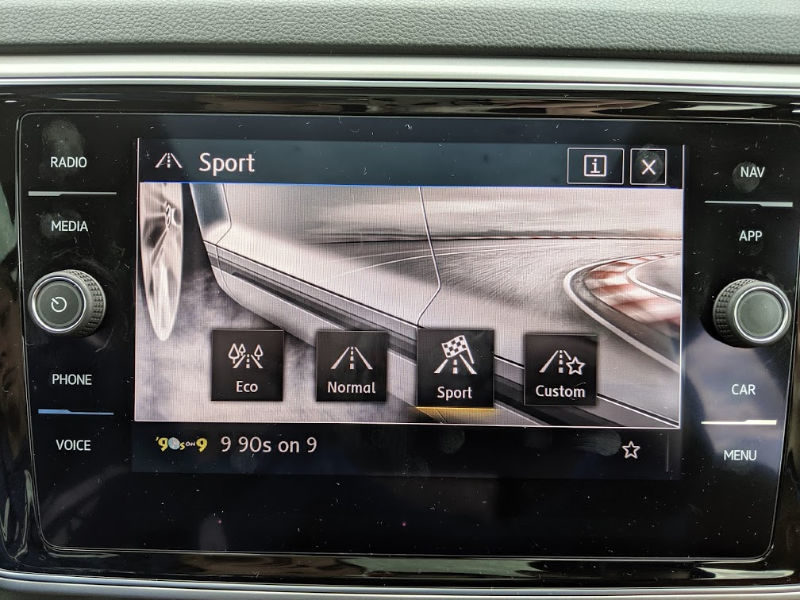 Drive Modes available in the 2019 VW Atlas