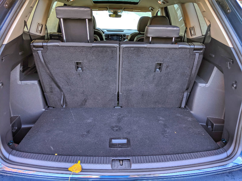 How much cargo space does the 2019 VW Atlas have?