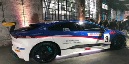 Formula E racing, race car drivers like Katherine Legge and luxury car manufacturer Jaguar are setting the stage for consumer electric vehicle innovations.