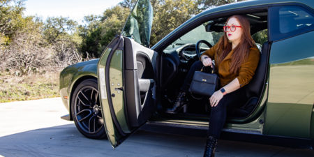 Pull up to the carpool in style. This is your mom's car now.