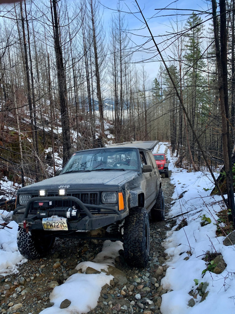 Jeeping with friends