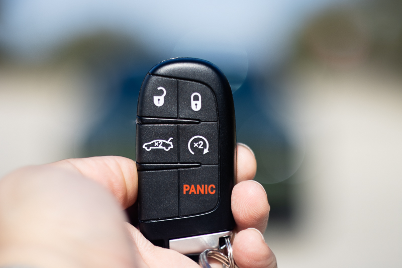 It's a small key fob with a whole lot of power at your fingertips. Convenience at its finest.
