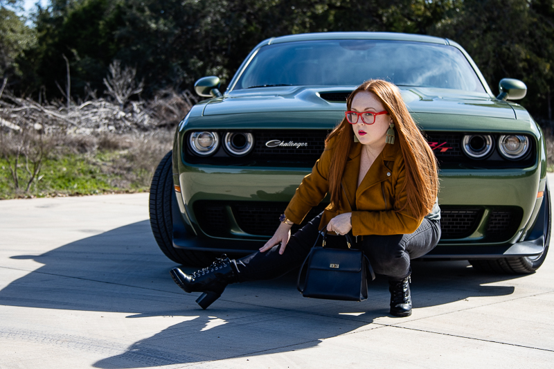 Low, fast, and powerful! The Dodge Challenger R/T Scat Pack delivers in style and performance. 