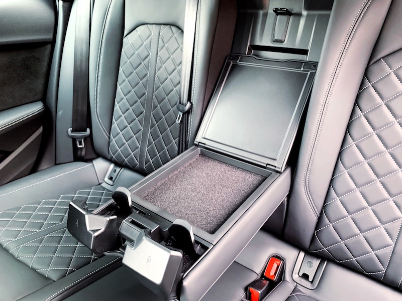 2020 Audi S4 Backseat Cupholders