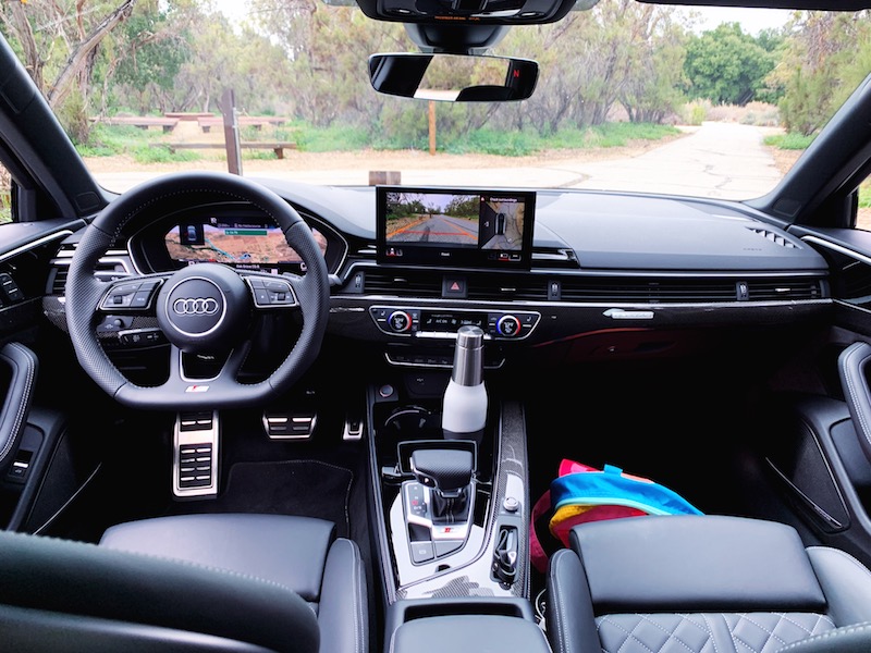 2020 Audi S4 Front Seat Views