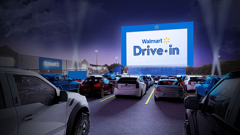 Walmart Drive-In Movie Theaters on A Girls Guide to Cars