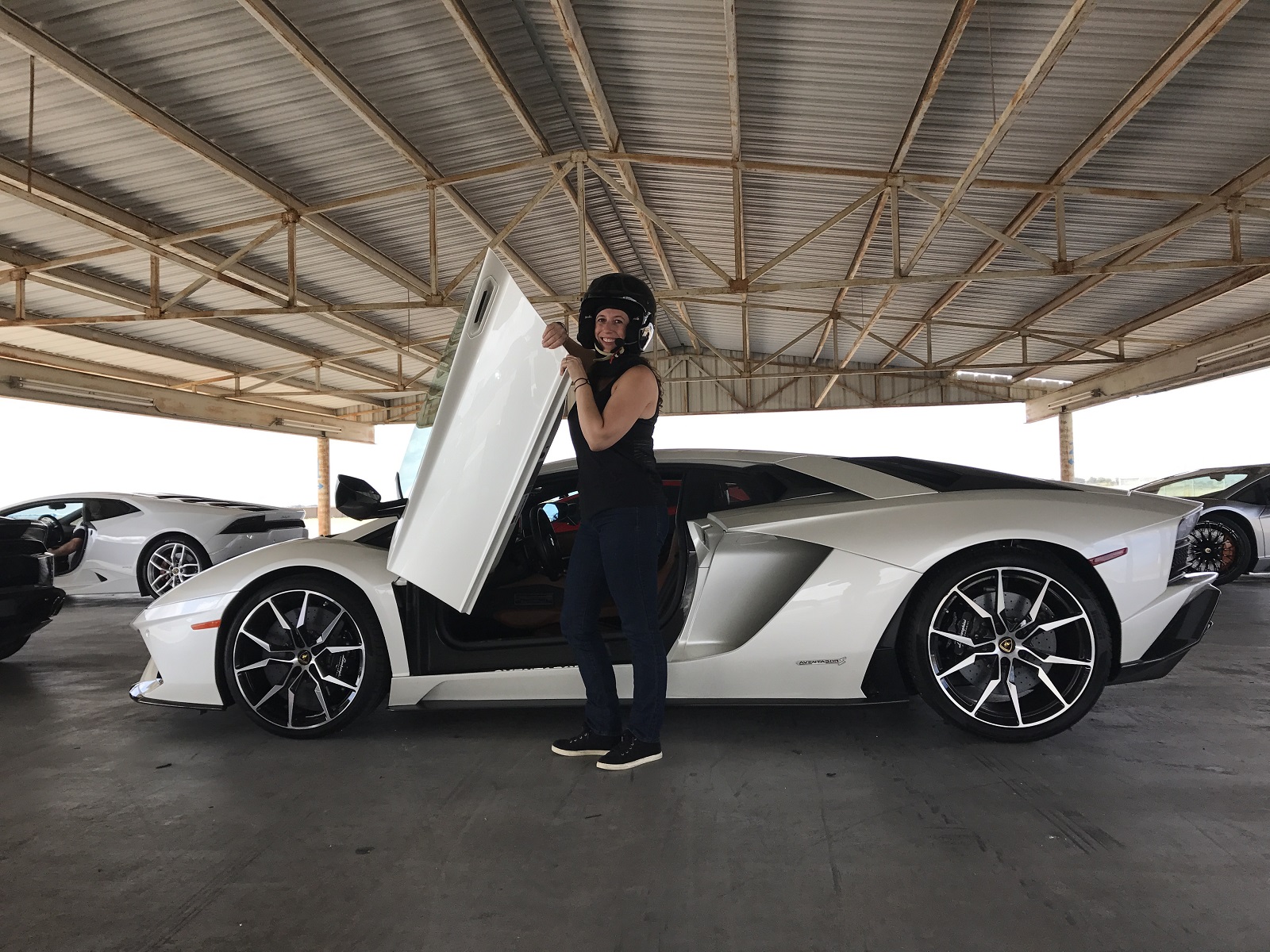 Kristin Shaw Lamborghini Supercar