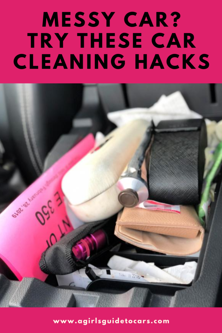 No one should drive around with a messy car. Try these car cleaning hacks and tips to help keep your car clean, clutter, and mess-free!
