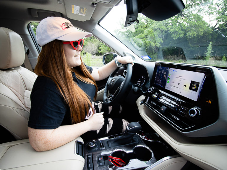 What My Mom Taught Me About Driving: Safety, Car Care and Loving Your Ride 4 Natalie Merola Toyota Highlander Platinum Awd-Front Driver Side