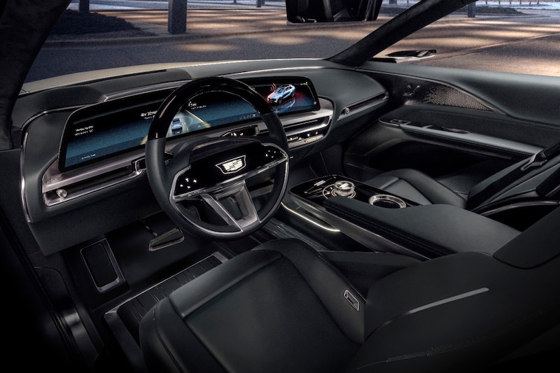 The Cadillac Lyriq electric SUV