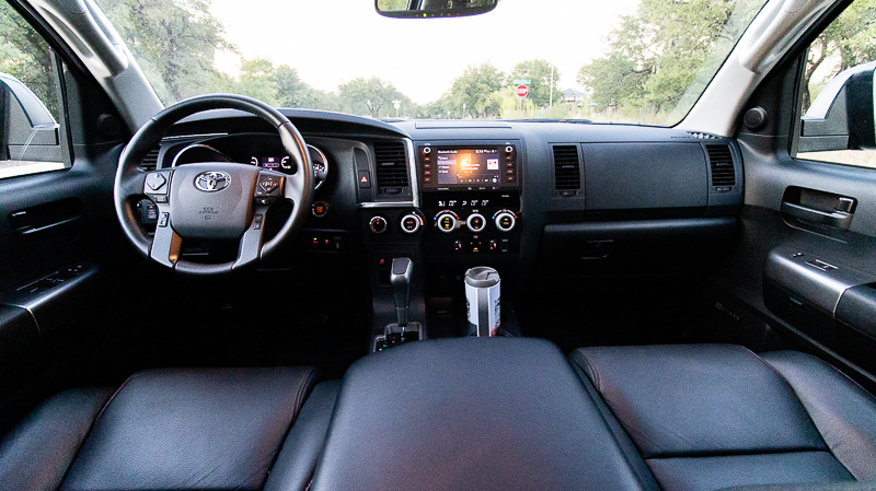 2020 Toyota Sequoia TRD Pro 4x4 front seats