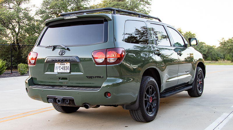 2020 Toyota Sequoia TRD Pro 4x4 rear photo