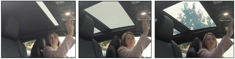The Star Gaze sunroof in the Toyota Venza