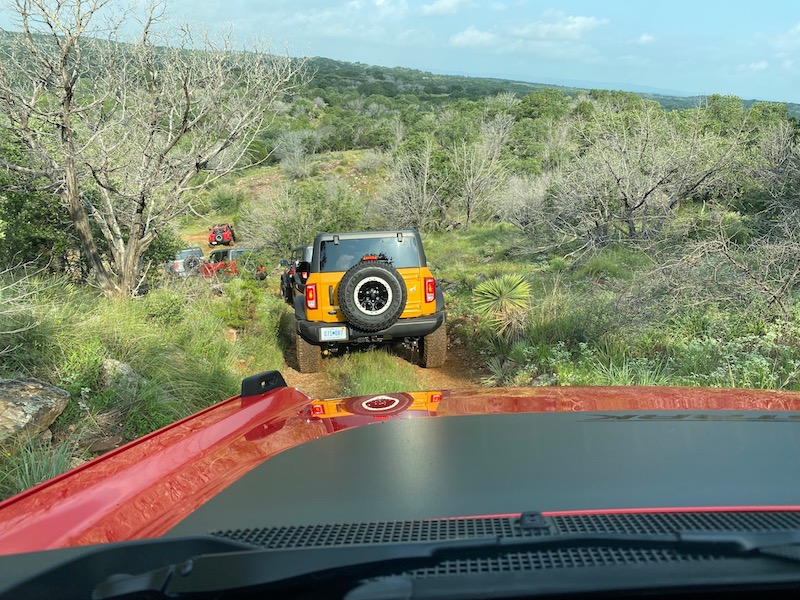 Our off road trail took us through the wilds of central Texas Hill Country