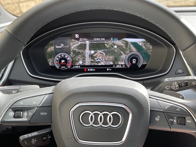 The Audi Digital Cockpit is sublimely gorgeous