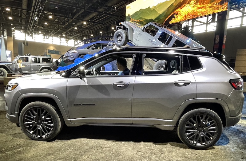 The Jeep Compass, redesigned for 2021