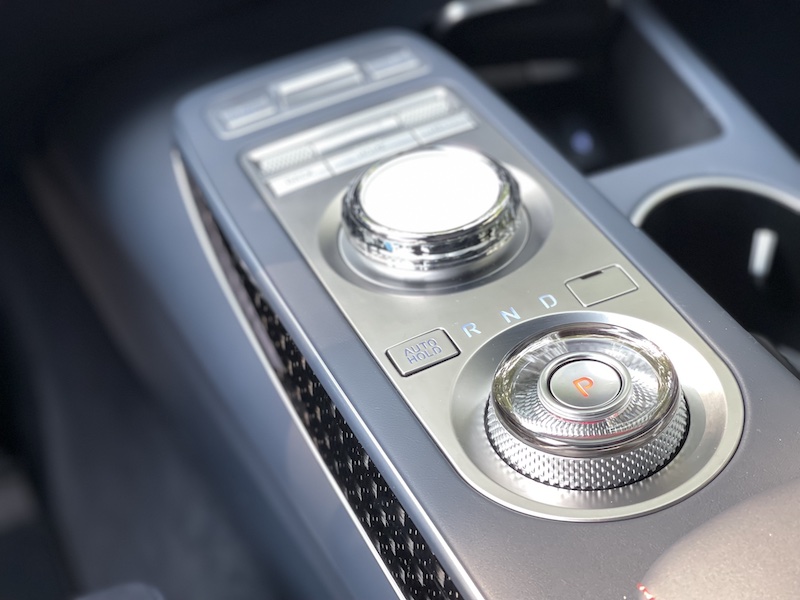 The command center in the Genesis GV 70