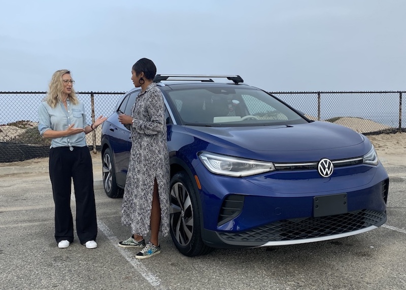Alicia and Lyn VW ID.4