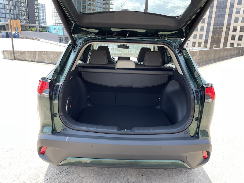 There's a lot of cargo space in the Toyota Corolla Cross