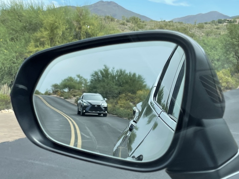 I loved seeing this car in my rear view mirror