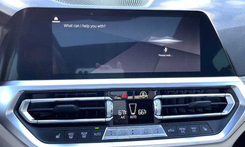 BMW's voice assistant is always ready to help