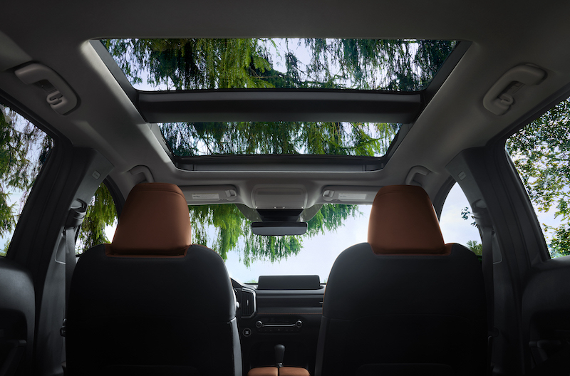 Moonroof in the 2022 Mazda CX-50. Photo by Mazda