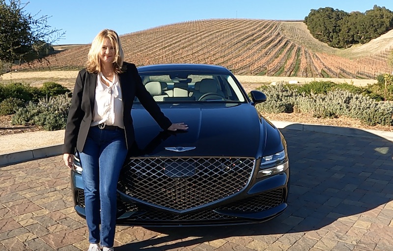 Me with the Genesis G80 Sport