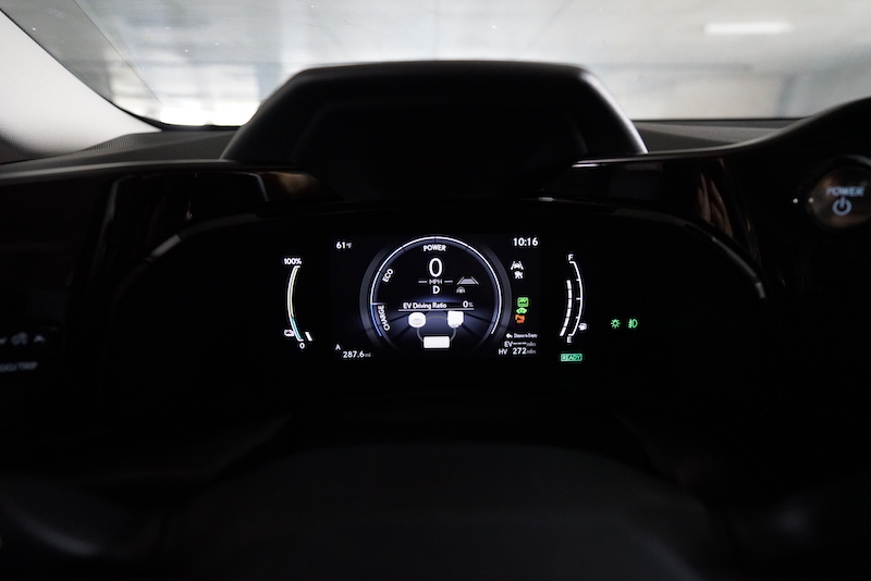 The customizable driver information screen gives you the option setting up your own view. Photo: Kirsten Alana