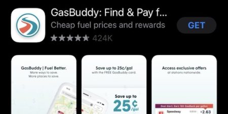 GasBuddy App Screenshot