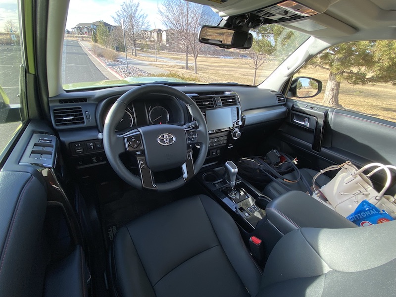 2022 Toyota 4Runner interior. Photo: Sara Lacey