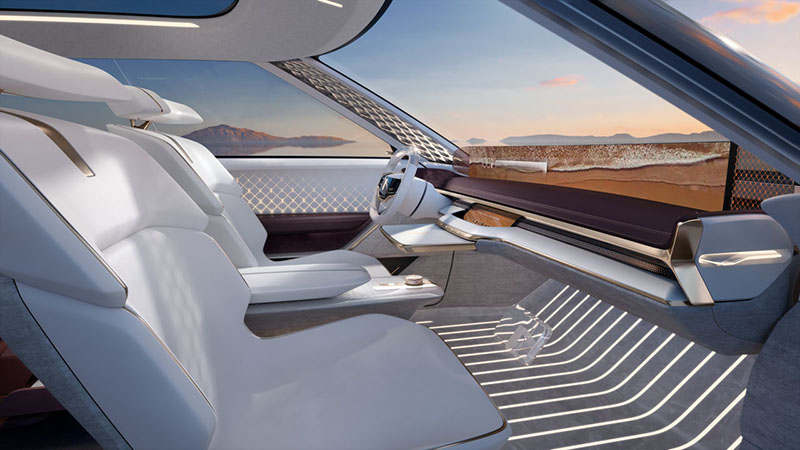 Lincoln Concept vehicle. Customized rejeuvenation Mood: Ocean Breezes. Photo: Lincoln