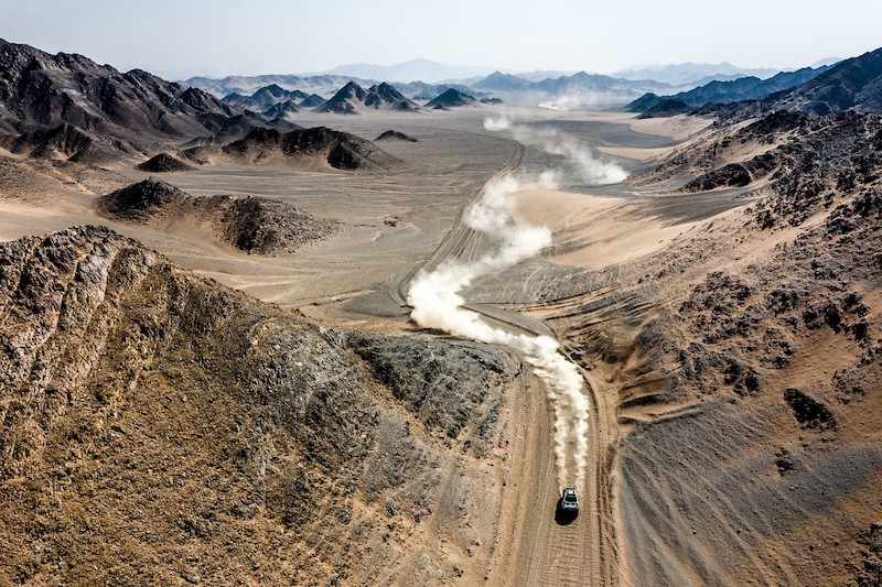 Saudi Arabia offers some of the world’s most dramatic rallying terrain