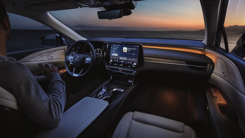 2023 Lexus RX 350 Interior. Photo: Lexus