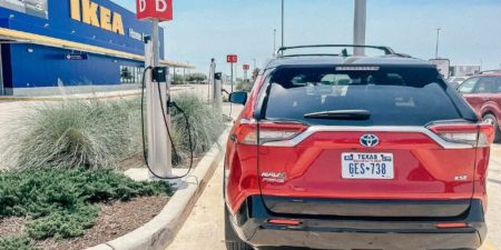 Toyota RAV4 Plug In Hybrid Charging