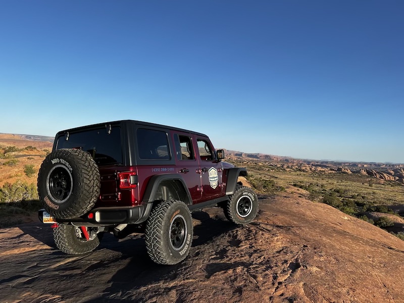 Beautiful views are icing on the cake after conquering some challenging terrain. Photo: Tami Mittan