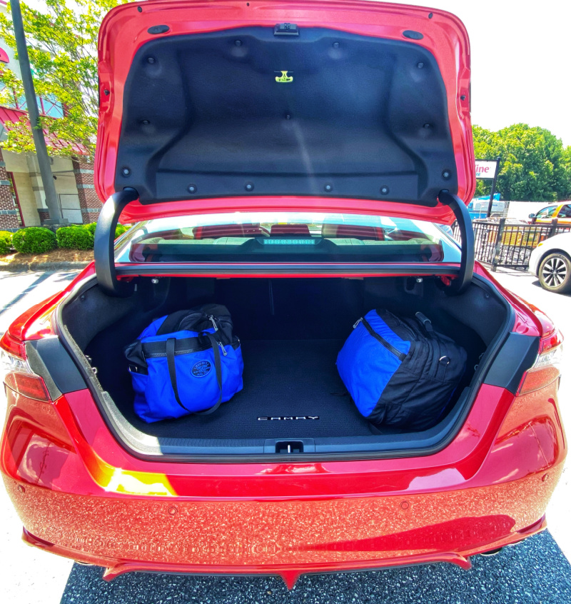 2022 Toyota Camry Trunk Space
