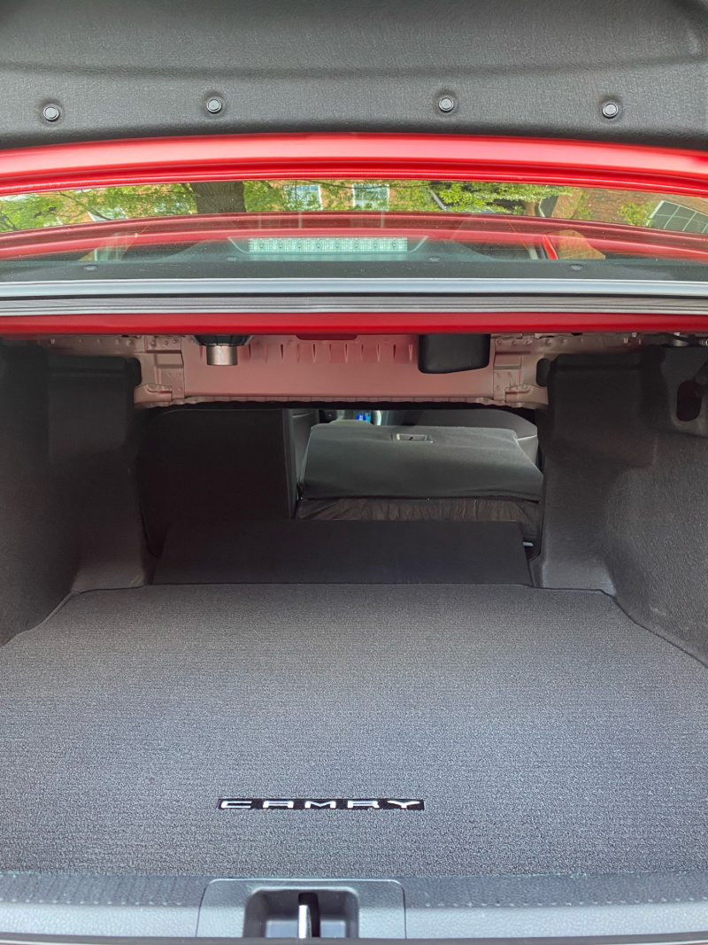 2022 Toyota Camry'S Added Cargo Space