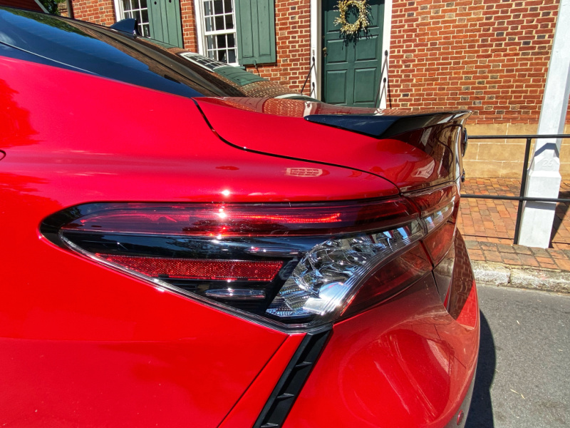 Cool Led Taillights Enhance The Looks Of The 2022 Toyota Camry