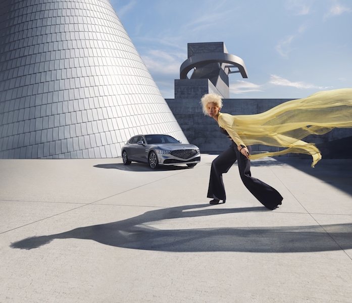 Genesis G90 And Monse. Photo: Genesis