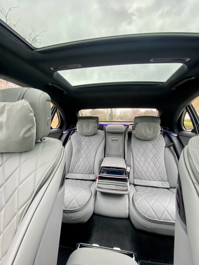 S 580 Rear Seats