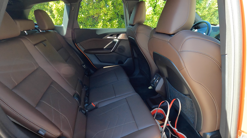 Rear Seats In The 2023 Bmw X1