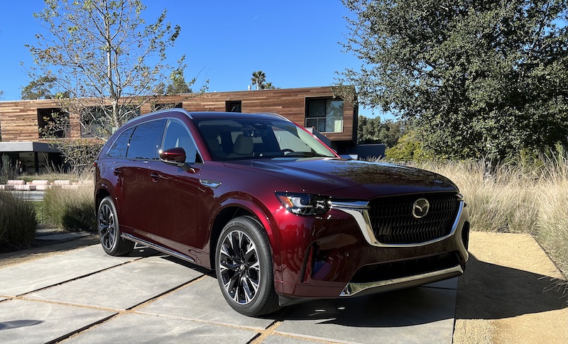 Buy This Not That: The Hottest Luxury Cars, and Sensible (but Luxe) Alternatives 10 The Front Grille Of The Mazda Cx-90 Is Wide And Flat And Framed In Chrome