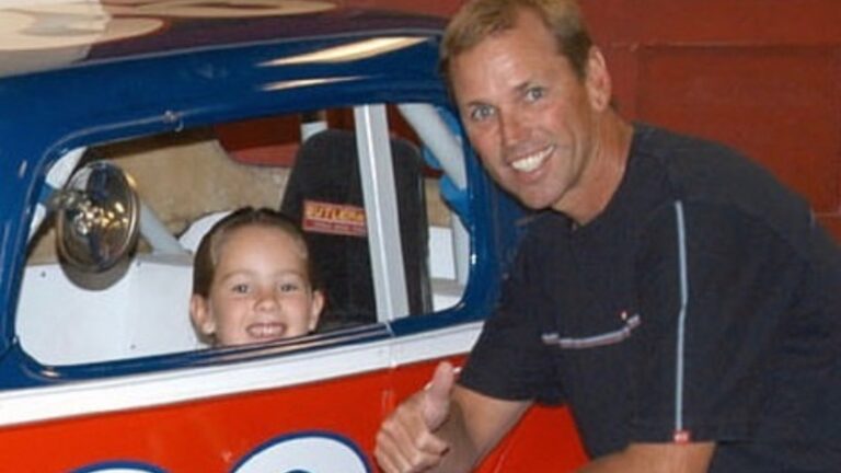 Our Kids Learn A Lot From Their Dads. Here's What Hope They Learn About Cars—In Celebration of Father’s Day 5 A Young Loni With Her Dad Johnny Unser. Loni Says Her Dad Taught Her Everything She Knows About Racing. Photo Courtesy Of Loni Unser