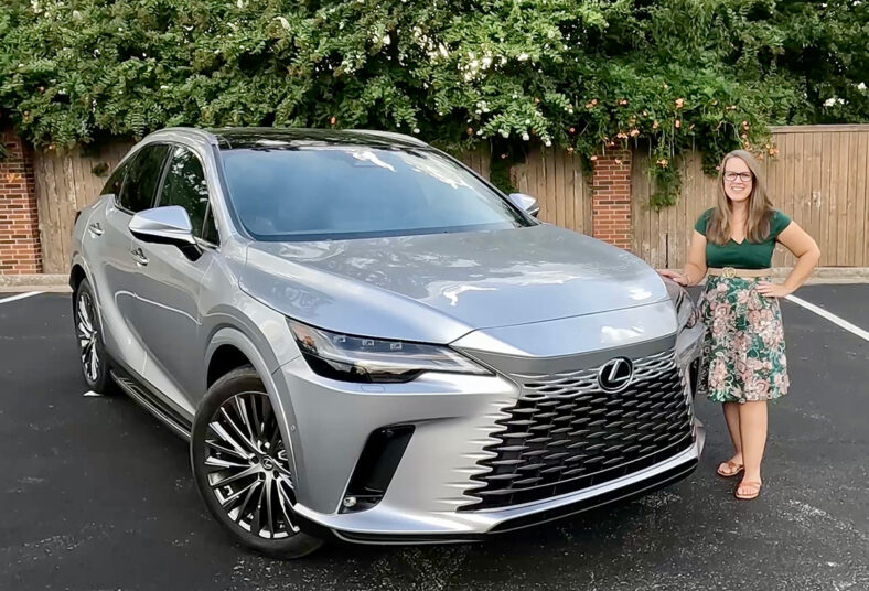 The Front View Of The Beautiful Lexus Rx350H. Photo: Holli Fourniquet