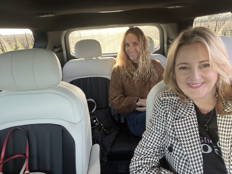 My Drive Partner Carly In The 3Rd Row Even At 6 Tall, She Fit Just Fine