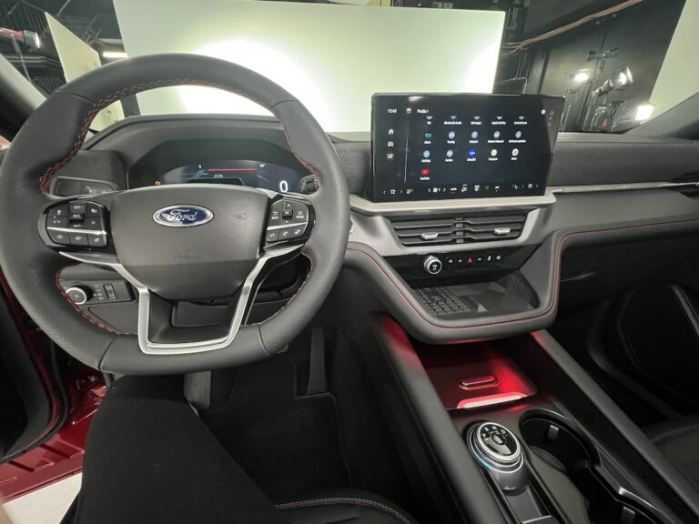 The View From The Drivers Seat In The 2025 Ford Explorer