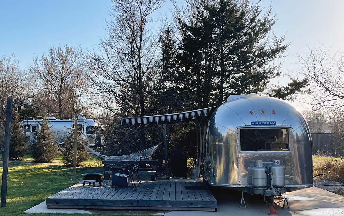 Airstreams For Rent At Campground