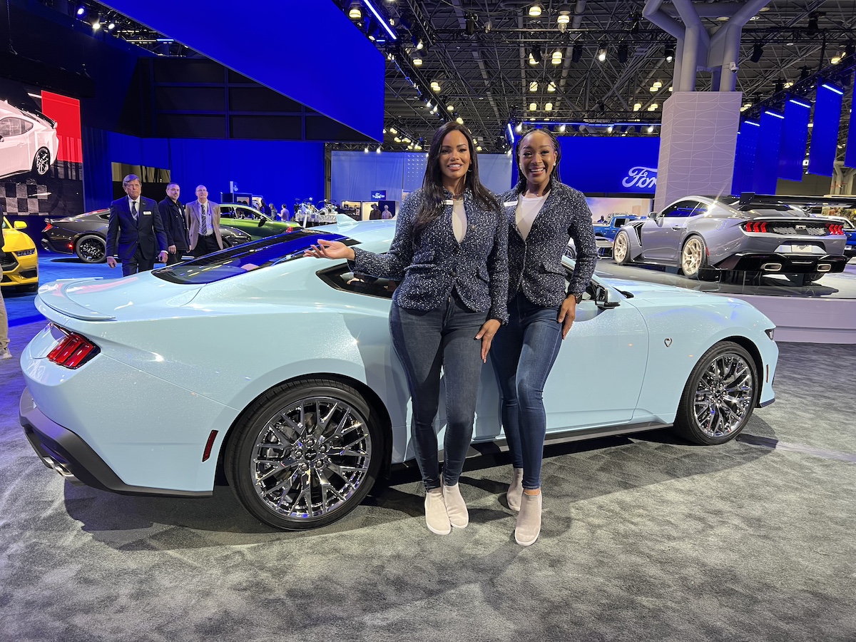 Product Specialists At Ford In Jeans An Boucle Blazers At Cars Shows